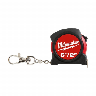 Milwaukee 6ft / 2m Keychain Tape Measure